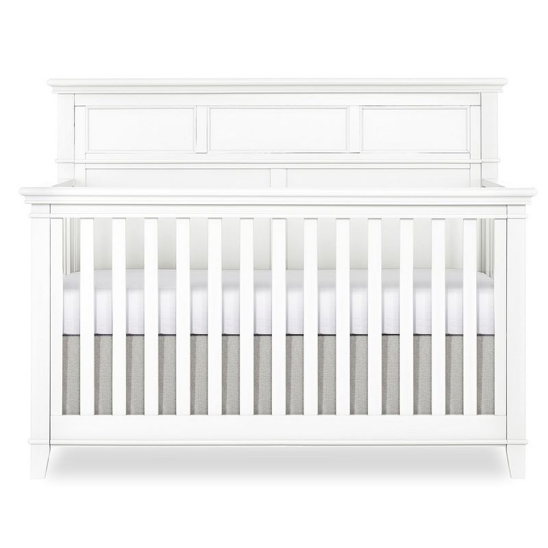 Slumber Baby Blue Ridge 4 in 1 Convertible Crib in White, 1 of 8