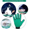 Bellura Pet - Gloves for Pet Hair Removal - Green - 4 of 4