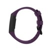 Zodaca Silicone Watch Band Compatible with Fitbit Charge 3, Charge 3 SE (Small), and Charge 4, Fitness Tracker Replacement Bands, Purple - image 3 of 3