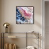 Art Remedy Doll Memories - Bold Watercolor Geode Pastel Color Abstract Wall Art Framed - 2 of 4