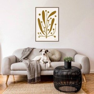 Amanti Art Simple Botanical IV by Becky Thorns Framed Wall Art Print - 1 of 4