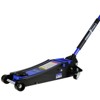 VisioGear 3.5 Ton Low Profile Floor Jack, Racing Floor Jack with Pistons Quick Lift Pump, Hydraulic Floor Jack Lifting, Black&Blue, 29.2"*13.5"*6.4" - 4 of 4
