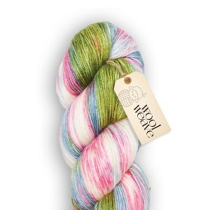 Woolweave Fingering Yarn - Hand Dyed Variegated Yarn - 75% Merino Wool & 25% Polyamide, 438 Yards, 100g - Summer Romance - 1 of 4