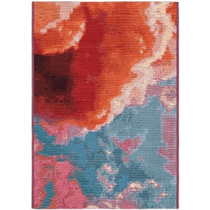 Unique Loom Outdoor Modern Rayleigh Area Rug - 1 of 4