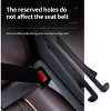 Itopfox 2PCS Car Seat Gap Filler Organizer for Holding Phone, Key, Purse - Universal Fit for Car, Truck, SUV Interior Accessories (Black) - 2 of 4