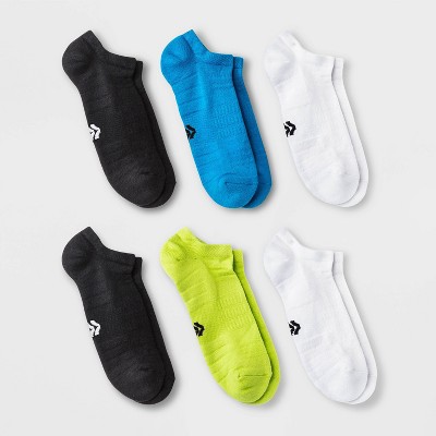 Men's No Show Athletic Socks 6pk - All in Motion™ 6-12