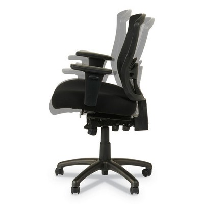 Adjustable Ergonomic Mesh Office Chair with Tilt and Swivel, Black