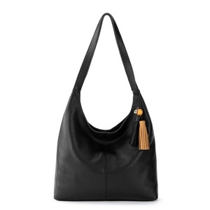 The Sak Women's Huntley Leather Hobo, Black - 1 of 4