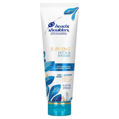 Head and Shoulders Supreme Detox & Hydrate Hair & Scalp Conditioner - 9.4 fl oz
