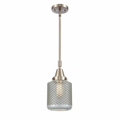 Stanton - 1 Light Stem Hung Mini Pendant In Industrial Style-13.13 Inches Tall and 6 Inches Wide