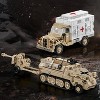 WWII Army Truck and Halftrack Building Kit 994PCS Compatible Brick Set for Age 8+ - 2 of 4