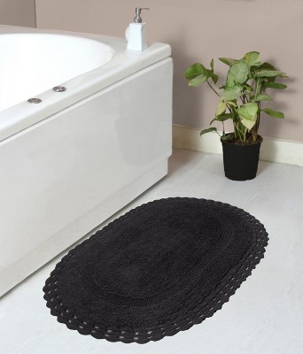 Hampton Crochet Collection Cotton Reversible Tufted Bath Rug - Home Weavers