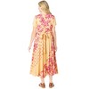 Woman Within Plus Size Petite Mixed Print Maxi Dress - 3 of 4