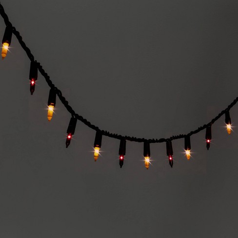 100ct Incandescent Halloween Mini String Lights Purple/Orange - Hyde & EEK! Boutique™ - image 1 of 4