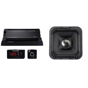 Kicker 49L7X181 - SoloX L7X 18-Inch Competition Subwoofers & WXA3600.1 Warhorse Mono Amplifier - 1 of 4