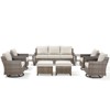 Buenhomino Wicker Outdoor Patio Furniture Set - 9 Piece Patio Conversation Sets with Swivel Rocker Chairs, Ottomans and Sofa, Waterproof Wicker - 2 of 4