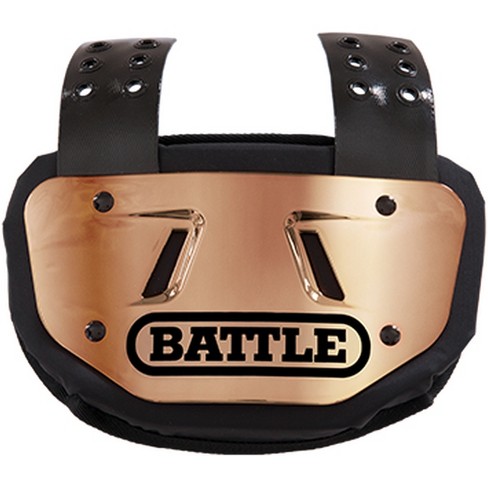 Battle Sports SLOW AF Chrome Football Back Plate - Adult Size Protective Gear