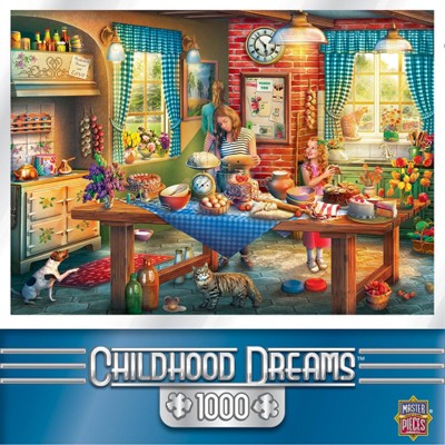MasterPieces Inc Childhood Dreams Baking Bread 1000 Piece Jigsaw Puzzle
