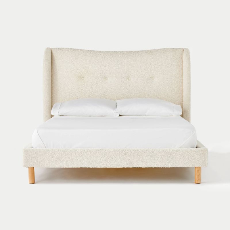 Kessler Bed in Cream Faux Shearling - Threshold™ designed with Studio McGee, 4 of 10