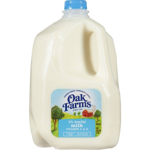 Oak Farms 1% Lowfat Milk - 1gal : Target