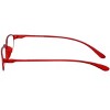 Calabria 718 Flexie Reading Glasses | Unisex Readers | Lightweight & Flexible | Patented Design | Ebony Black +1.50 - 3 of 4