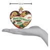 Old World Christmas Blown Glass Ornament for Christmas Tree, 2025 First Christmas Heart - 3 of 4