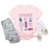 Simply Sage Market Women's London Travel Chart Short Sleeve Graphic Tee - 3 of 3