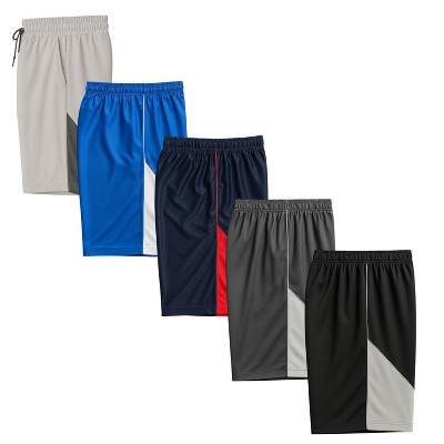 Men's 5 Pack Ultra Mesh Lightweight Shorts | Moisture-Wicking, Breathable, & Comfortable Activewear