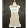 Women’s Cooking Apron Bunny Floppy Parts – 100% Cotton by Manual Woodworkers and Weavers - 3 of 3