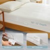 Aoibox Queen Size Bamboo Rayon Mattress Protector Zippered 100 Waterproof Cooling Soft Noiseless Removable Cover - 4 of 4