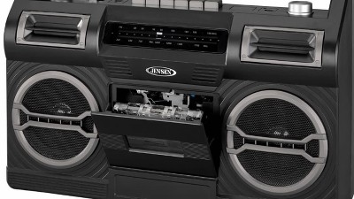 JENSEN Portable Cassette Player With AM/FM Radio - Recorder With Aux Input