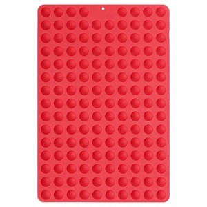 Aoibox Mini Round Silicone Molds, 148 Cavities Semi Sphere Chocolate Candy Mold for Baking, Freezing, Chocolate Chips, Gumdrops, Cookies, Cake Decor - 1 of 4