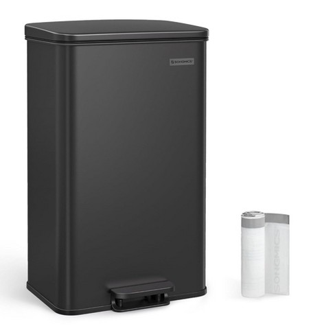 Kitchen trash can with lid sales