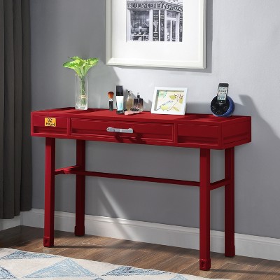 47.00"Cargo Blue Finish Vanity Desk,Blue