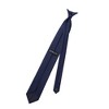 Jacob Alexander Men's Solid Color Pre-Tied Clip-On Uniform Neck Tie with Buttonholes - 2 of 4