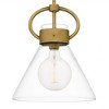 Quoizel Lighting Webster 1 - Light Pendant in  Weathered Brass - 3 of 4