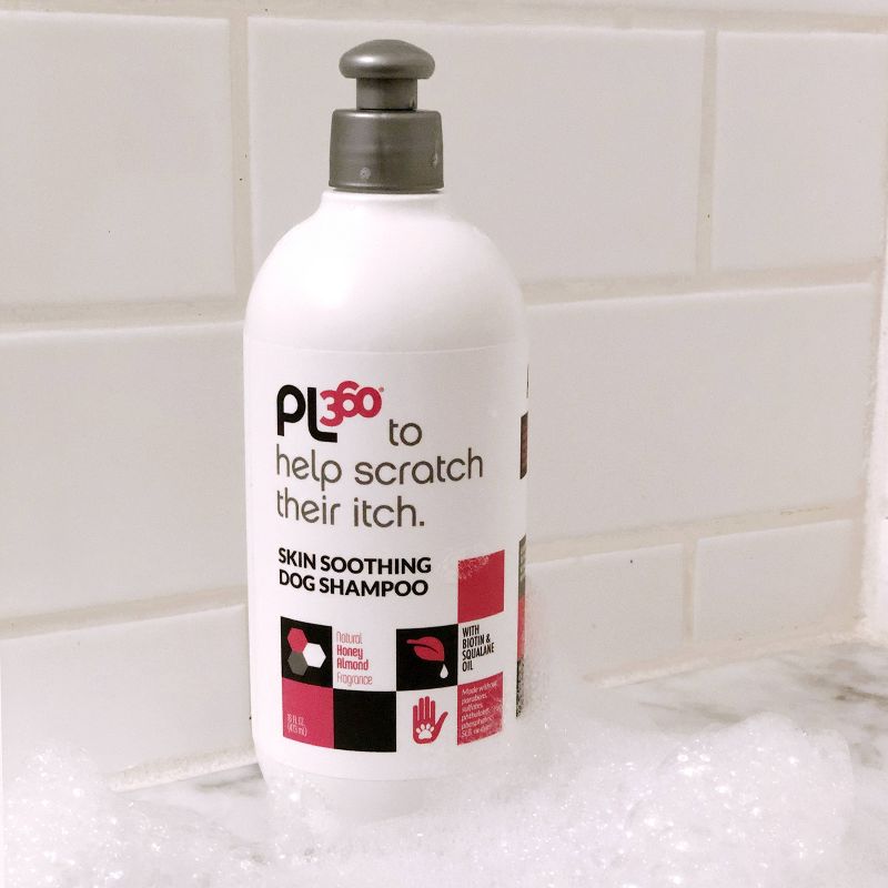 PL360 Soothing Shampoo For Dogs - Honey Almond - 16oz, 3 of 4