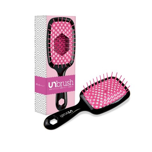 Honeyfluff - Bear 2 in 1 Hair Brush with Brush Cleaning Tool