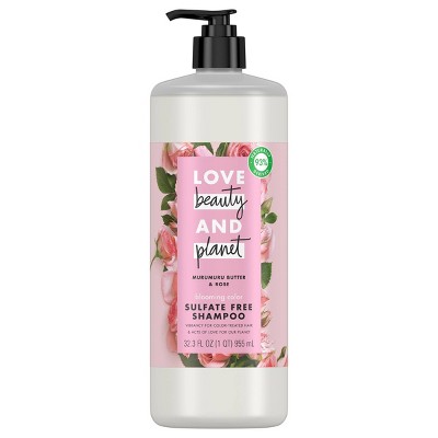 Love Beauty and Planet Murumuru Butter & Rose Shampoo - 32 fl oz