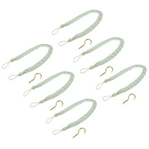 Unique Bargains Hand Woven Decorative Braided Curtain Tiebacks - 1 of 4