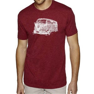 LA Pop Art Men's Premium Blend Word Art T-shirt - THE 70'S - 1 of 4