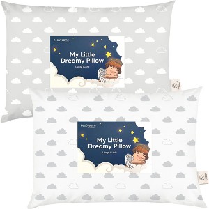 KeaBabies Toddler Pillow - Soft Organic Cotton Kids Pillows for Sleeping - Travel Pillow for Kids Age 2-5 - 1 of 4
