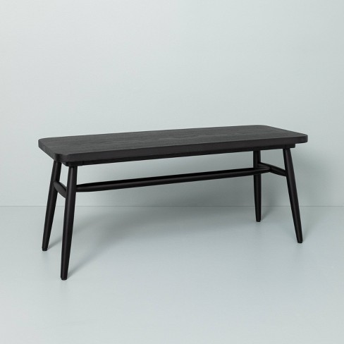 Dining room deals bench black