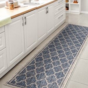 JONATHAN Y Trebol Moroccan Trellis Textured Weave Indoor/Outdoor Area Rug - 1 of 4