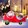 Costway 7.2 FT Christmas Inflatables Airplane with Gift Boxes and Built-in LED Lights - 4 of 4