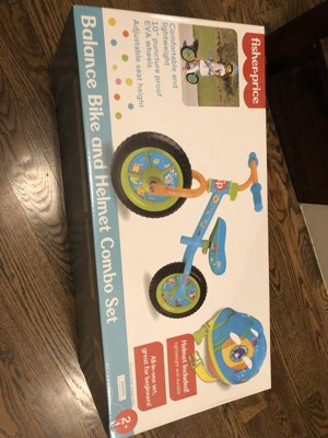 Fisher-Price Balance Bike and Matching Helmet 