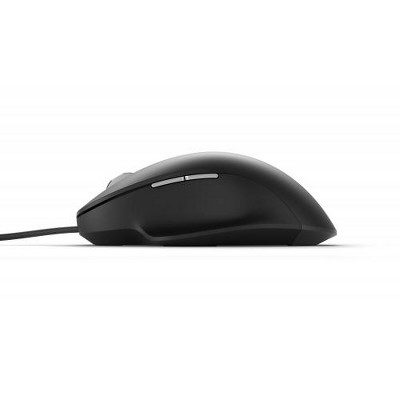 Microsoft Ergonomic Mouse Black - Wired USB - BlueTrack - 1000 dpi - Scroll Wheel - 5 Button(s)