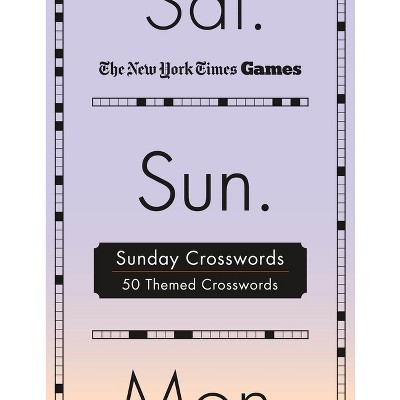 New York Times Games Sunday Crosswords - (Spiral Bound)