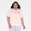 Women's Hello Kitty Tokyo Speed Short Sleeve Graphic T-Shirt - Pink - 2 of 3