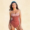 Women's Elegant Embellished One-Piece Swimsuit - Cupshe - 4 of 4